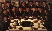Banquet of Members of Amsterdam's Crossbow Civic Guard